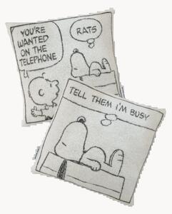 Set di 2 copricuscini decorativi in lana Peanuts