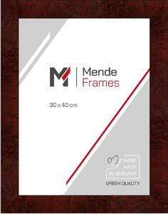 Cornice per foto in legno MendeFrames H14E decoro radice scuro 45x60 cm