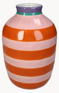 Vaso a righe Echo, alt. 26 cm