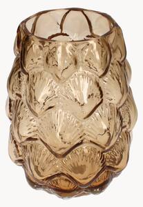 Vaso in vetro Shell, alt. 20 cm