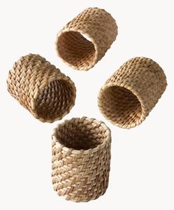 Set di 4 portatovaglioli in rattan Vessla