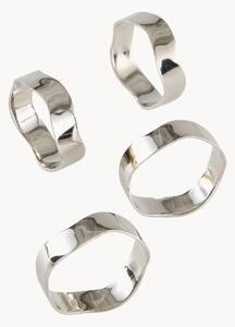 Set di 4 portatovaglioli in ottone Fling