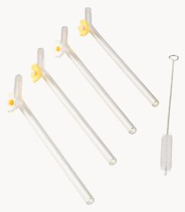 Set di 4 cannucce Daisy