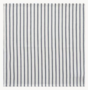 Set di 4 tovaglioli in cotone a righe Henri