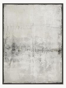Quadro su tela incorniciato dipinto a mano Simple Living