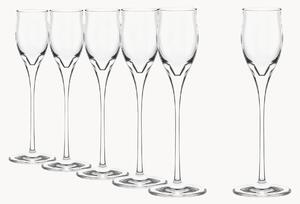Set di 6 bicchieri per grappa Quatrophil