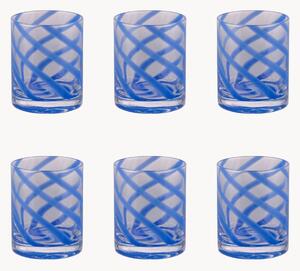 Set di 6 bicchieri in vetro Vertigo