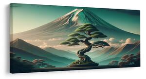 Quadro su tela – Pace sotto il monte Fuji