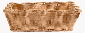 Cesto in rattan fatto a mano Scallop