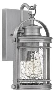 Quintiesse QN-BOOKER-S-IA - Lampada da parete per esterni BOOKER S 1xE27/60W/230V IP44 con finitura cromata