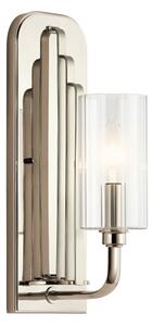 Quintiesse QN-KIMROSE1-PN -Applique KIMROSE 1xE14/40W/230V cromo lucido