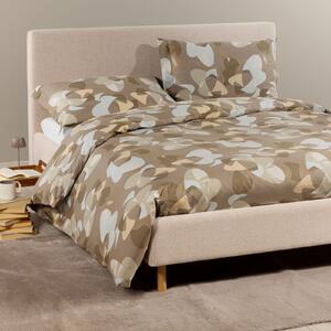 Copripiumino Con Federe SINGOLO York GINGER Cotone Caleffi