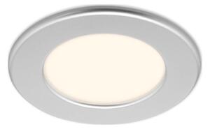 Briloner 7049014 - Plafoniera LED da incasso per bagno 6W/230V IP44 cromo opaco