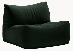 Poltrona lounge in velluto Tove