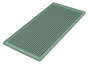 Tappetino scolapiatti color salvia in silicone 30x15 cm – Brandani