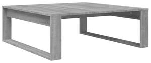 Tavolino Salotto Grigio Sonoma 100x100x35 cm Legno Multistrato