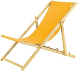 Set di 2 sdraio pieghevoli in legno, colore verde, con sistema di sicurezza; sedia pieghevole, sdraio pieghevole, sedia a sdraio, sedia da spiaggia