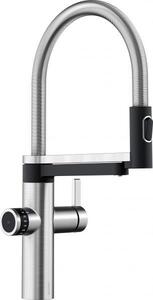 Rubinetto da cucina con funzione filtro Blanco Evol-S acciaio inox opaco 526311