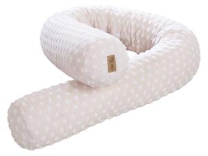 Paracolpi beige in misto cotone 170 cm Frosty Almond – Roba