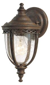Lampade da esterno Elstead, English Bridle, dimmerabile, Bronzo / Ottone anticato, Metallo, Antico