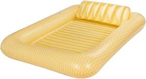 Materasso gonfiabile per adulti – Lettino da piscina con schienale – Letto gonfiabile con portabicchieri – Materasso da piscina con schienale – Lettino da piscina per adulti – Materasso gonfiabile da piscina con schienale