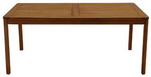 Tavolo da giardino rettangolare legno massello L180 cm AKIS