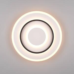 Reality Leuchten Plafoniera LED Jora rotonda con telecomando, Ø 41 cm