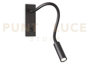 Io applique a parete bianco flessibile in gomma led 3000 k 3w 300 