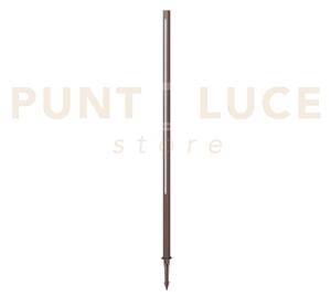 Jedi paletto led 3000k 19w 2050 lm h.120,5cm ip65 coffee