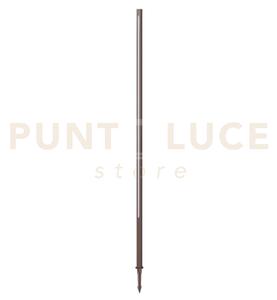 Jedi paletto led 3000k 25w 2600 lm h.160,5cm ip65 coffee