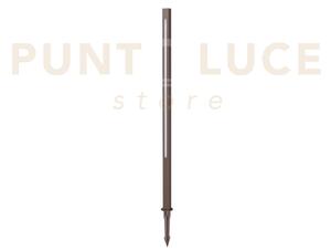 Jedi paletto led 3000k 12w 1250 lm ip65 h.80,5cm coffee