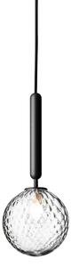Lampada a sospensione Nuura Aps, Miira 1, dimmerabile, Trasparente, Soggiorno, Vetro, Design
