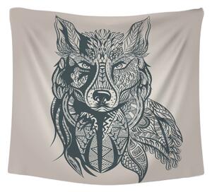 Arazzo 200x140 cm Wolf - Wallity