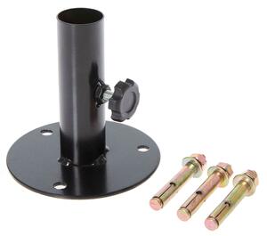 Set 6 Pezzi Base per Palo Verdemax per Tralicci in Alluminio Antracite