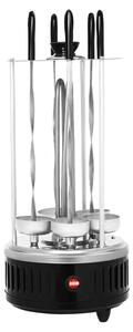 Griglia rotante elettrica - Spiedo verticale - 1000 W - Acciaio inossidabile 304 - Griglia per kebab e shawarma con spina di tipo EU - Grigio scuro