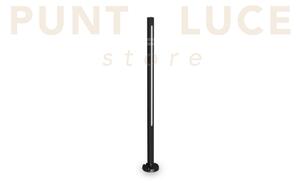Jedi paletto led 3000k 12w 1250 lm ip65 h.80,5cm nero