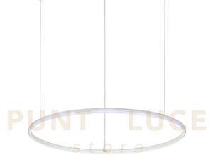 Hulahoop sospensione led led 3000k 28w 3050 lm bianco 61cm