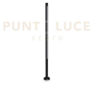 Jedi paletto led 3000k 19w 2050 lm h.120,5cm ip65 nero