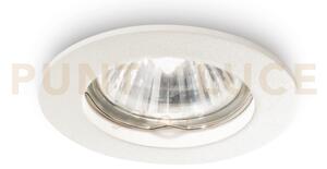 Jazz faretto da incasso bianco 1 luce attacco gu10 d.7,3cm