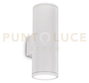 Gun applique esterno ip54 2 luci attacco e27 coffee