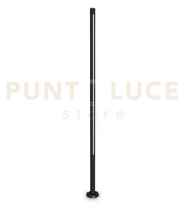 Jedi paletto led 3000k 25w 2600 lm h.160,5cm ip65 nero