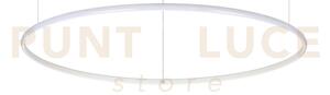 Hulahoop sospensione led led 3000k 39w 3600 lm bianco 81,5cm