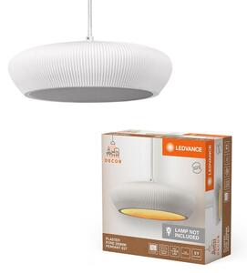 Ledvance Lampada da soffitto a sospensione Decor Plaster Pure E27 Bianca