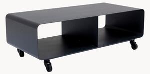 Credenza bassa in metallo con ruote Lounge M