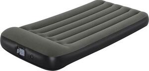 Letto gonfiabile elettrico con pompa integrata – Materasso gonfiabile a gonfiaggio rapido – Comodo letto da viaggio – Ideale per ospiti, campeggio e vacanze – Letto gonfiabile a doppia fila – Soluzione compatta – Stevibed