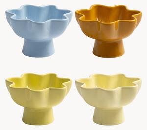 Set di 4 ciotole piccole fatte a mano