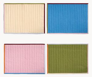 Set di 4 tovagliette americane fatte a mano Stitch