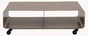 Credenza bassa in metallo con ruote Lounge M