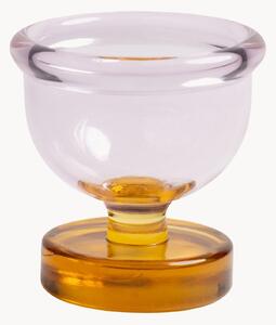 Set di 2 portauova fatti a mano in vetro borosilicato Cantine