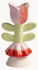 Portacandele dipinto a mano Blume